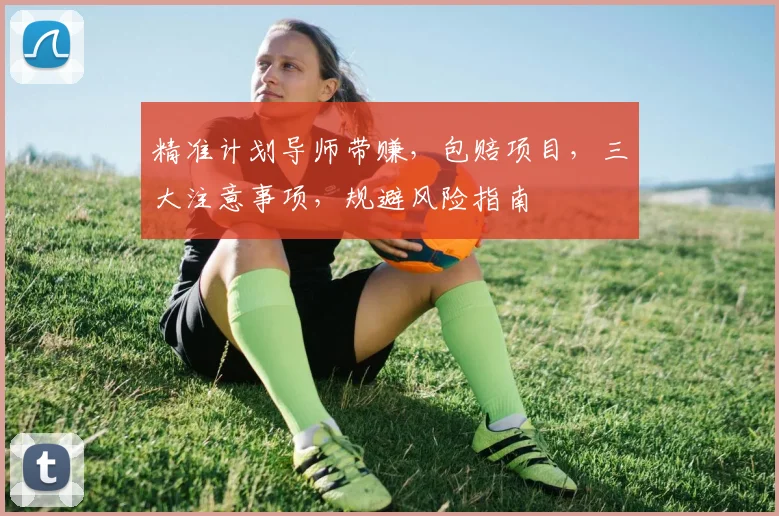 精准计划导师带赚，包赔项目，三大注意事项，规避风险指南