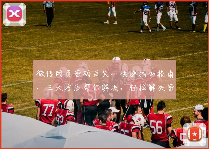 微信网页密码丢失，快速找回指南，三大方法帮你解决，轻松解决密码难题